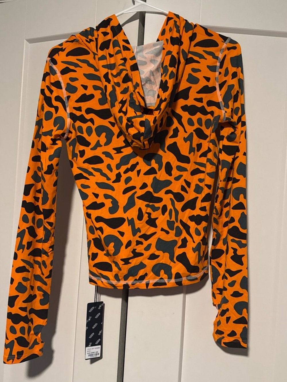 VON DUTCH Camo Zip Up Hoodie  Size Large